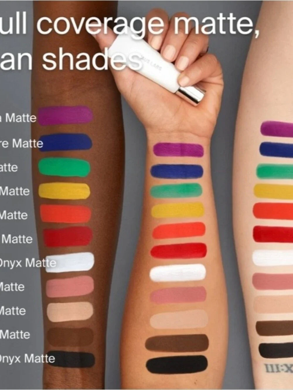 Set Of 3 Haus Labs By Lady Gaga Hy-power Pigment Paint - Citrine Matte